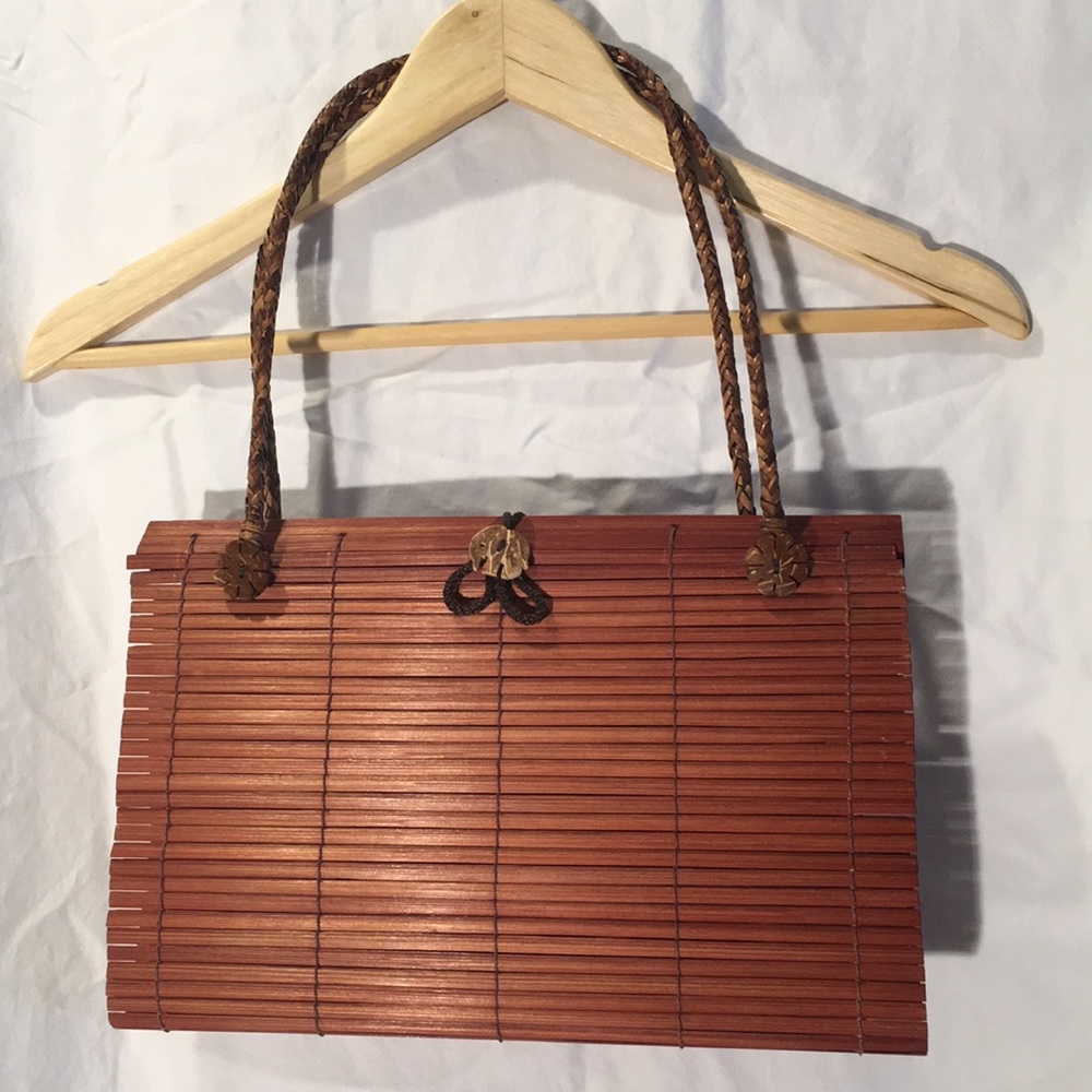 Wooden purse